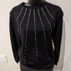 Motf Black Sweater - Size M